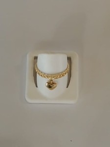 PIERŚCIONEK  ZŁOTY 585 1.36 g ]