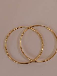 KOLCZYKI ZŁOTE 585 1,66 g]