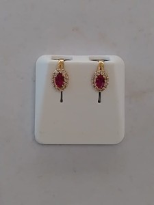 KOLCZYKI ZŁOTE PR.585 1,21 g ]