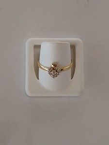 PIERŚCIONEK ZŁOTY 585 1.03 g .]