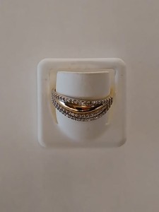 PIERŚCIONEK ZŁOTY 585 2.4 g19   ]
